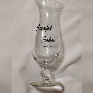 Vintage Sugarfoot Saloon Cedar, Michigan 10" tall x 3" across.